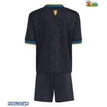 Manchester United Tredjedraktsett Barn 2025-26 Kortermet (+ Korte bukser)